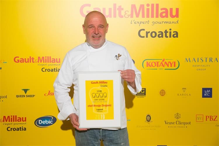 Slika Chef godine Gault&Millau Croatia 2019, Hrvoje Zirojević iz restorana Laganini na Palmižani